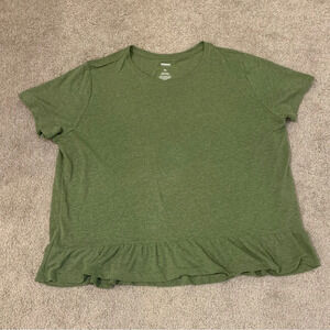 Sonoma Ruffle Bottom Tee